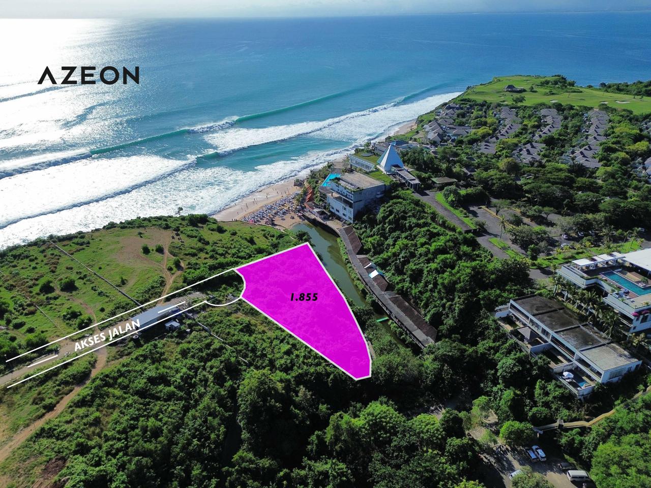 Aerial coastal overview